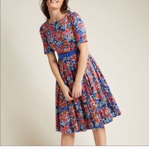 Modcloth Floral Dress